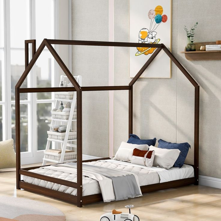 تخت خواب چوبی کودک از سری مونته سوری