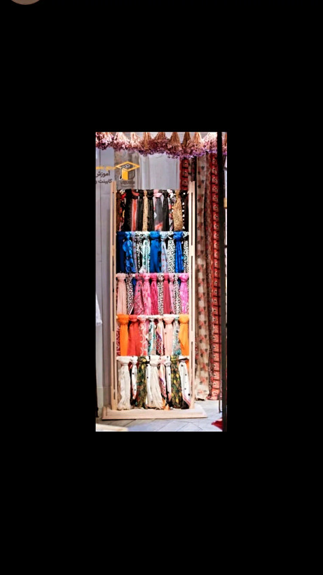 نردبان دکوراتیو ( سمپل شال و روسری )