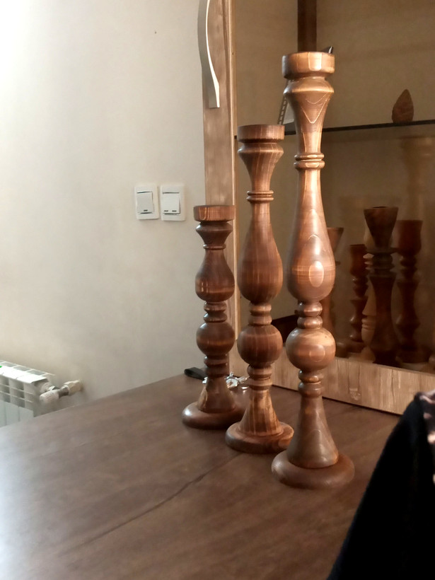 جاشمعی خراطی عمده ( شمعدان کنار سالنی )