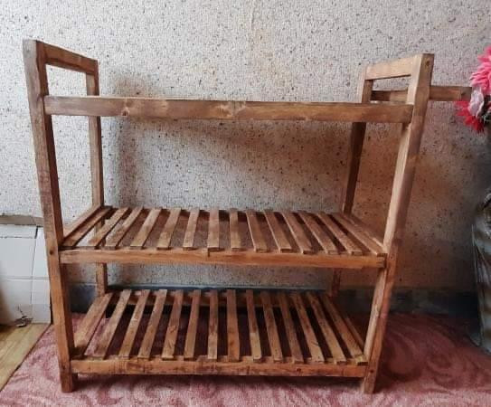 میز بار چوبی با جاحوله ای