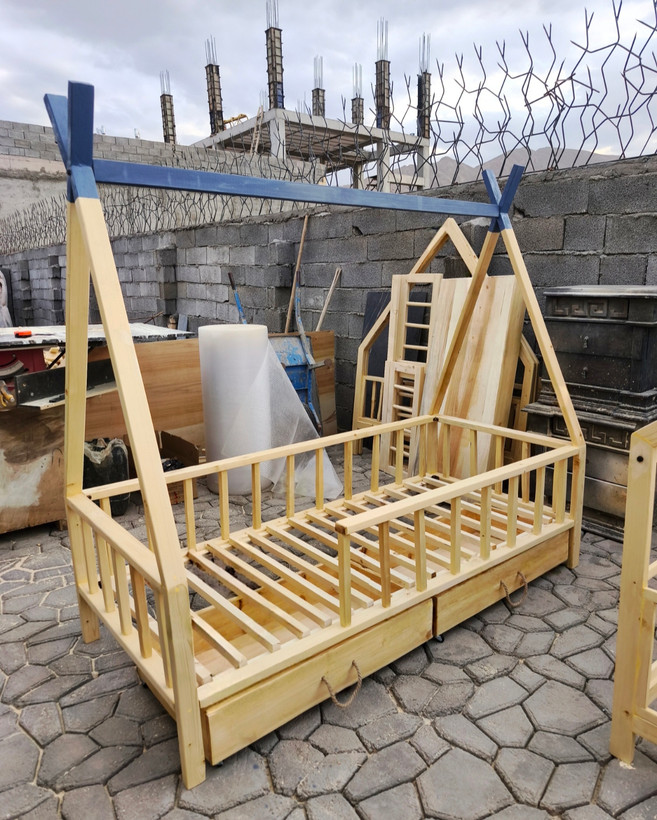 تخت سرخپوستی کشودار