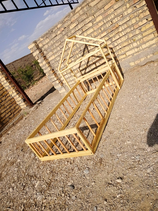 تخت دوحالته کودک(تخت و رگال )
